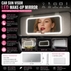 Car Sun Visor LED Make-up Mirror